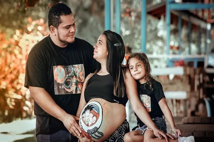 shooting photo grossesse famille