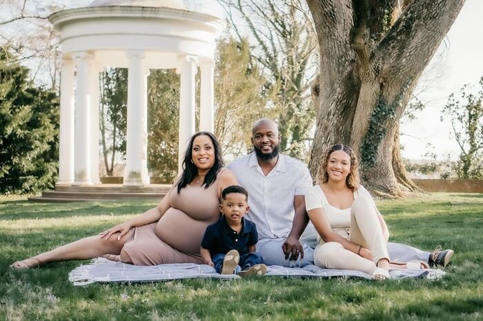 shooting photo grossesse famille