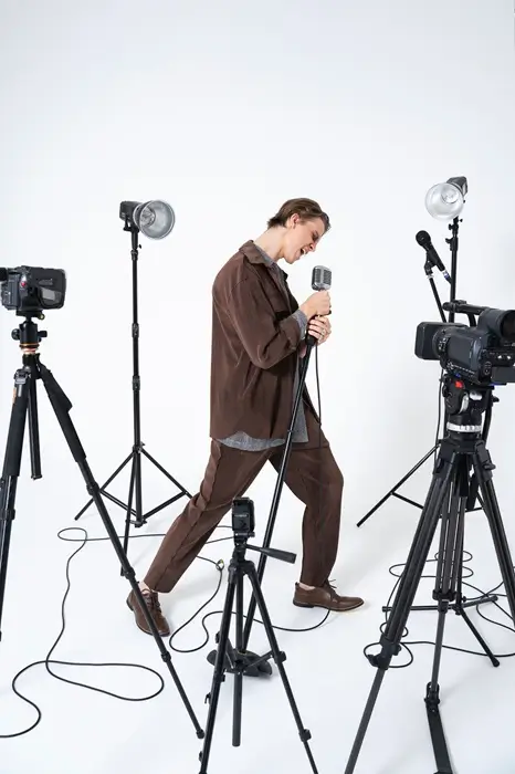 studio video chanteur chanteuse